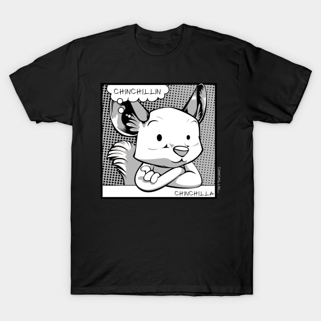 Chinchilla - Chinchillin Chinchillas Funny Puns T-Shirt by Lumio Gifts